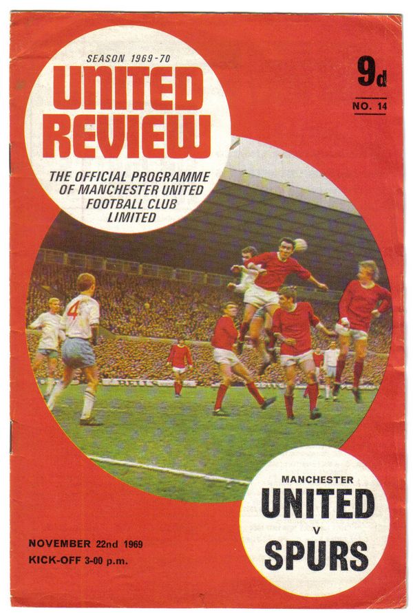 Manchester United v Nottingham Forest       18-10-1969 
